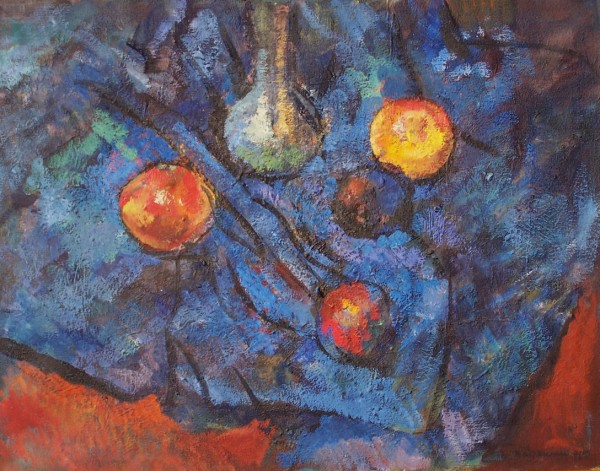 blue sarong