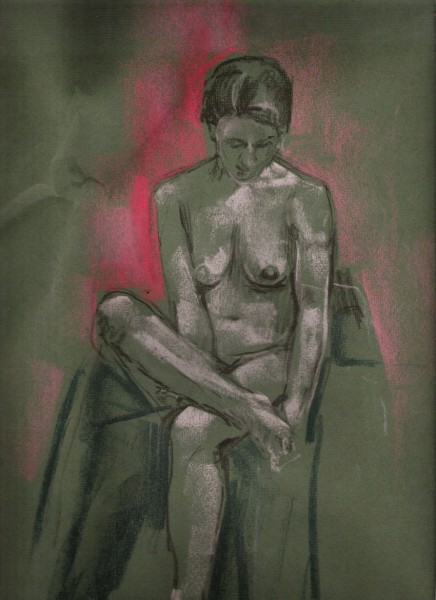 seated nude 