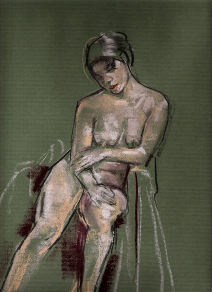 seated nude 