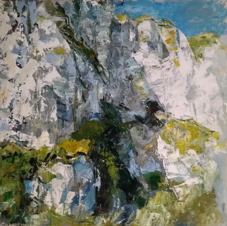 Chalk Cliff 20x20