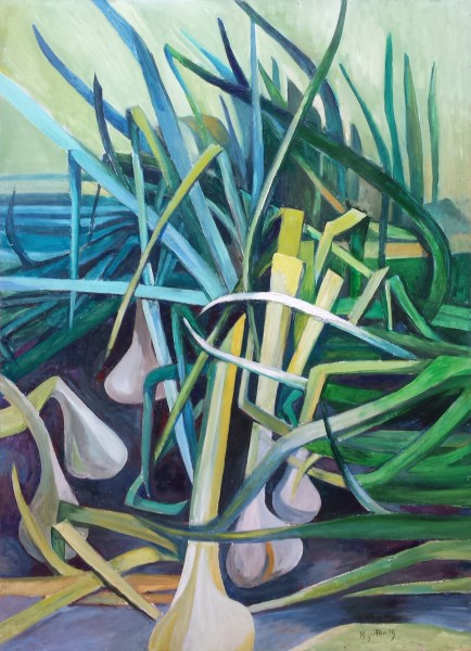 Spring Onions by Margaret Peters, Astor Pattern of Life Exhibition