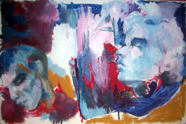 Dickon Edwards with Picasso painting