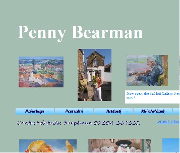 Open Penny Bearman Home page